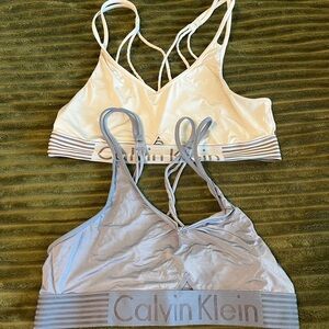 Calvin Klein Bralette set strappy back comfy fit